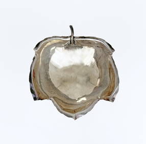 Sciarrotta Sterling Silver Leaf Dish (1 of 2)