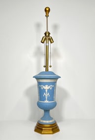 Wedgwood Style Jasperware Lamp