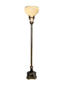 Antique Torchiere Floor Lamp