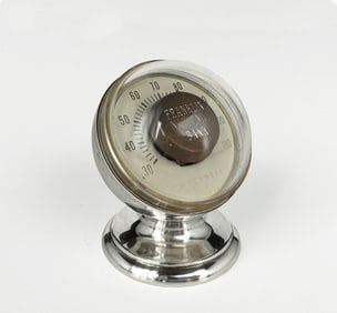Tiffany & Co. Sterling Silver Desktop Thermometer
