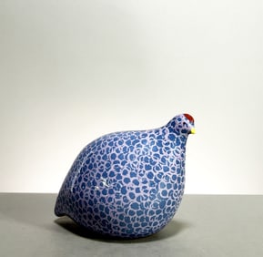 La Pintade Caillard Ceramic Guinea Hen
