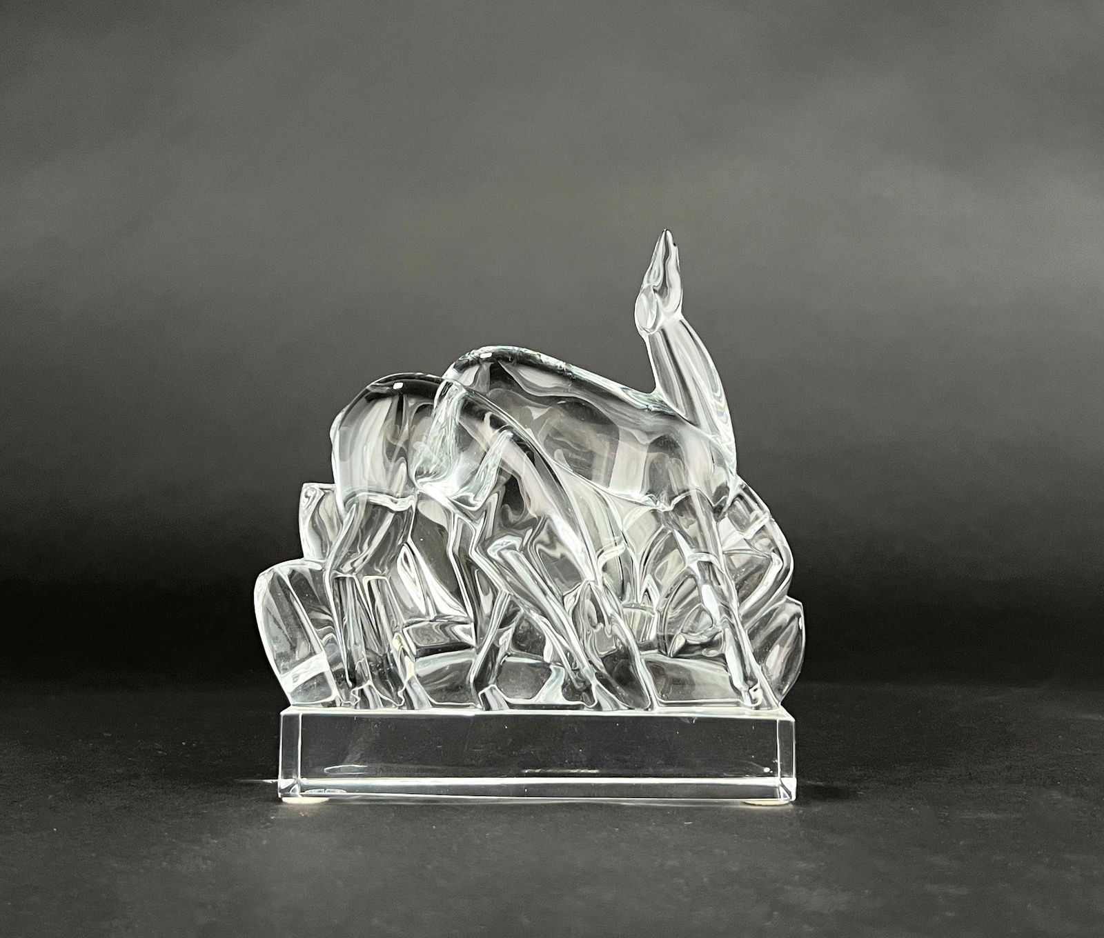 Baccarat Crystal Sculpture, Les Biches (1 of 3)