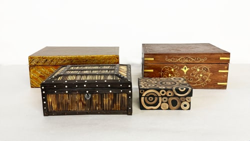 Four Jewelry Boxes