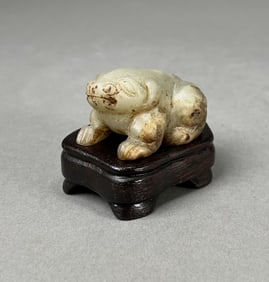Early Chinese Carved Jade Animal Figure