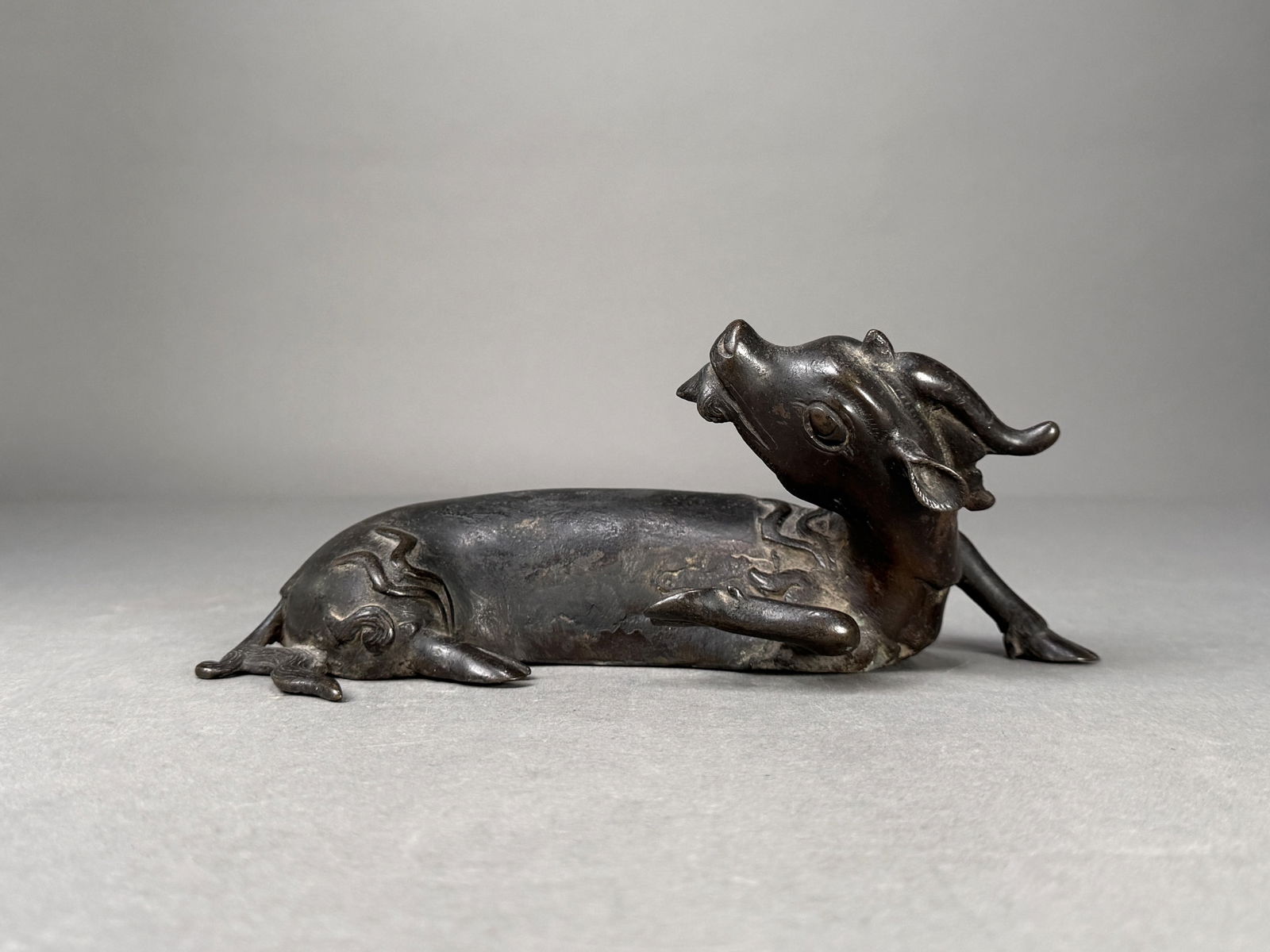 Chinese Bronze Mythical Qilin (1 of 6)