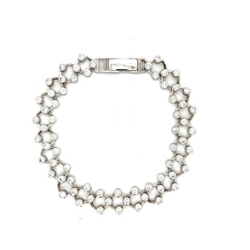 14k Bezel Set Diamond Bracelet