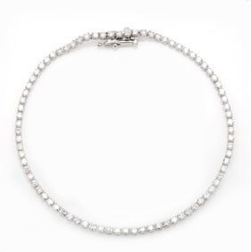 14k Diamond Tennis Bracelet, 2.0ctw