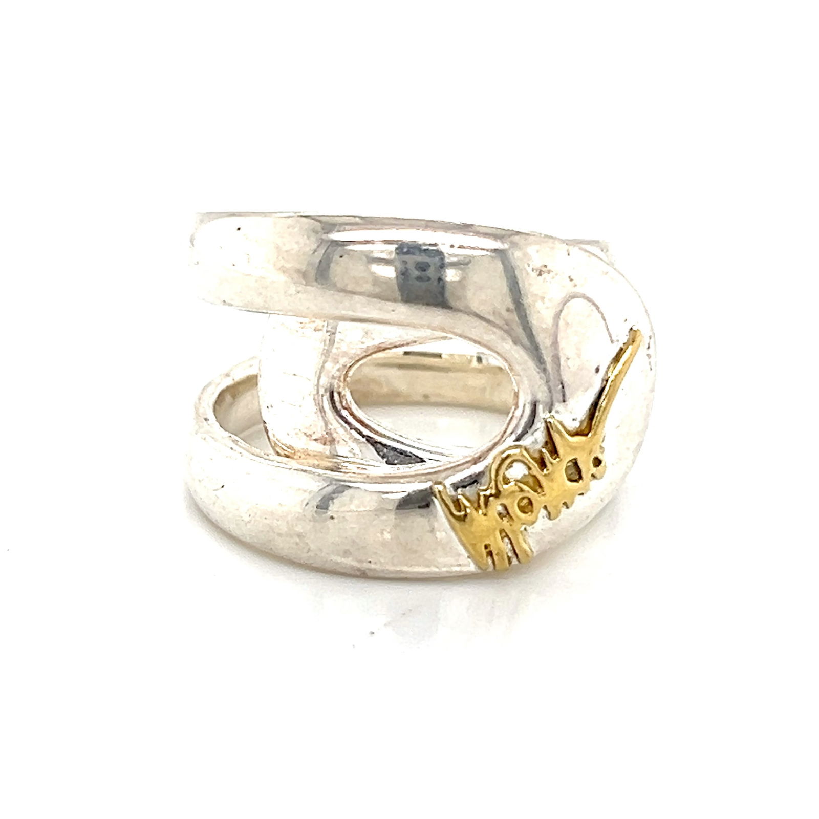 Ippolita Sterling Silver & 18k Gold Wrap Ring (1 of 5)