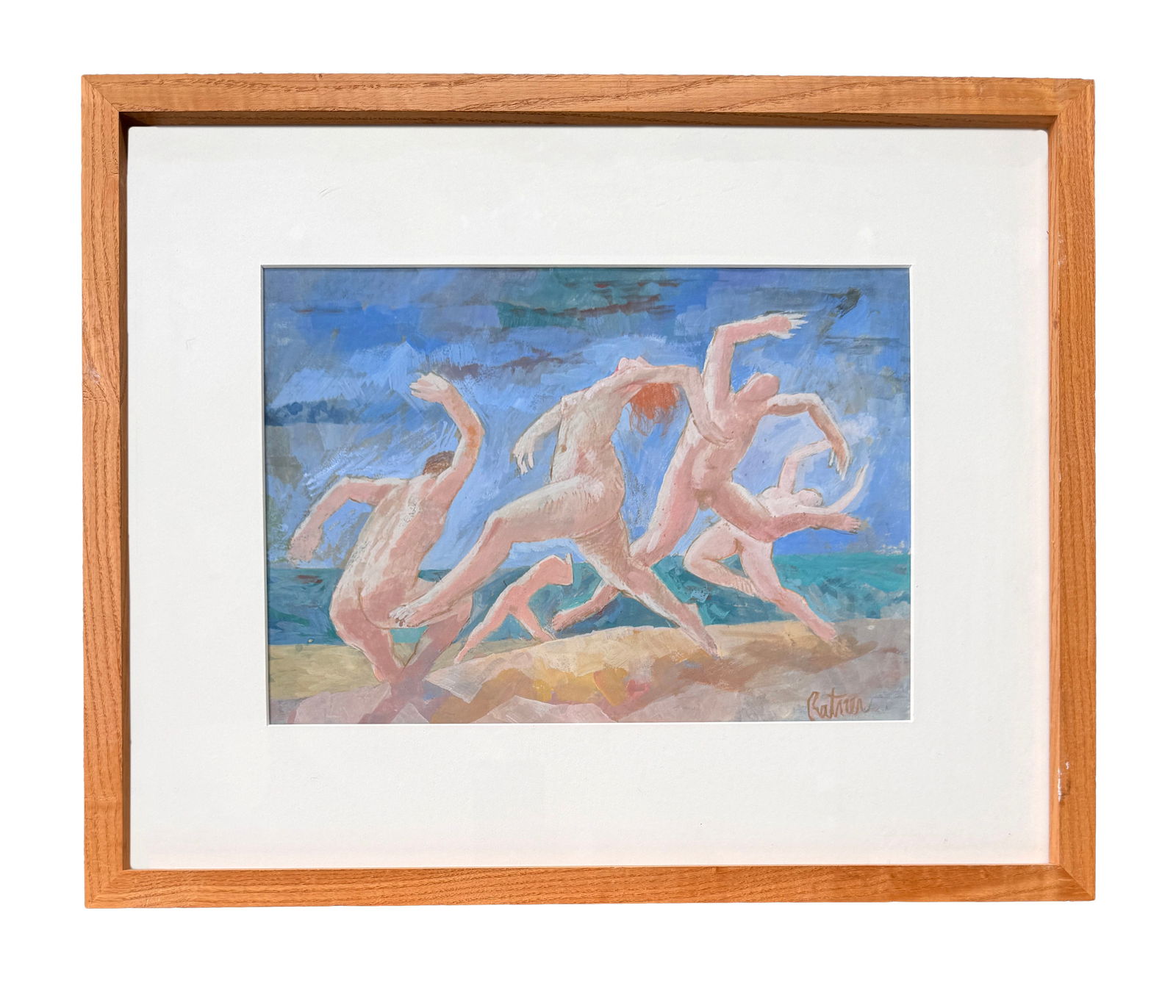 Gouache on Paper by David Ratner