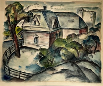 Watercolor by Henry Botkin