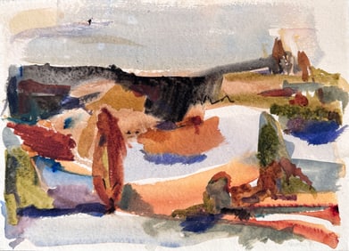 Watercolor on Paper by Tim Nichols