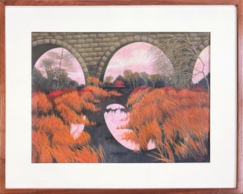Mixed Media on Paper by Anne Lyman Powers