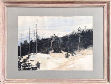 Gouache Painting by Anne Lyman Powers