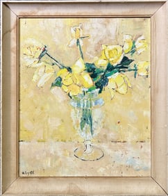 Oil on Canvas Painting by John Alvy, 1966