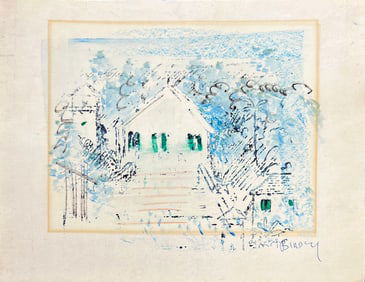 Watercolor Painting by Alfred Birdsey