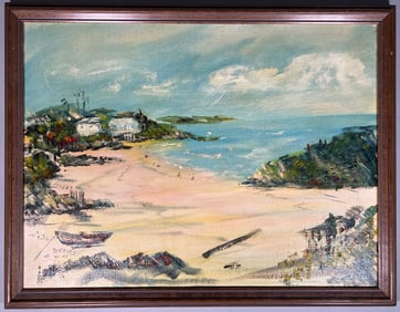 Oil on Canvas Alfred Birdsey, 'John Smith's Bay, Bermuda'