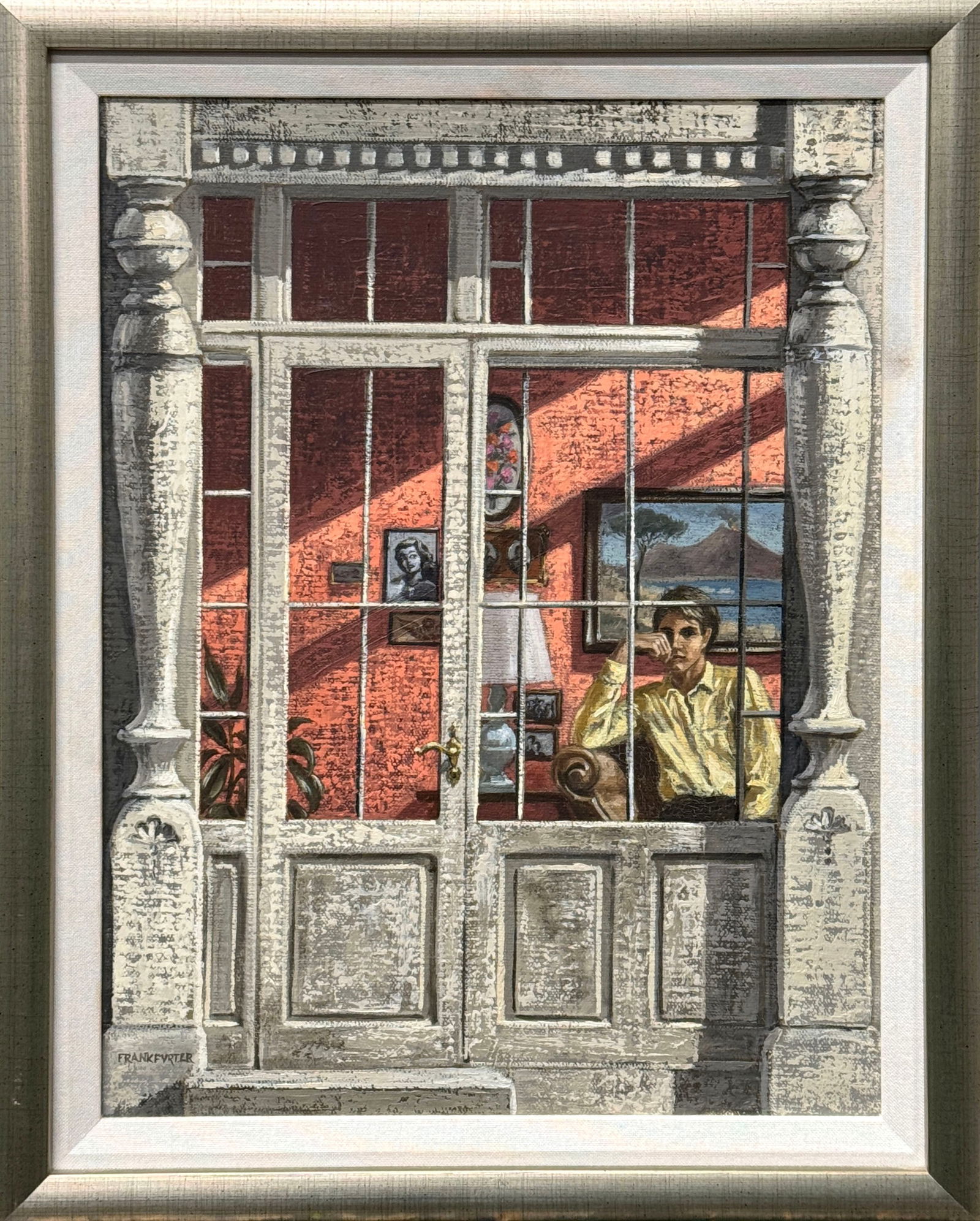 Oil on Canvas, 'Vignettes #II' by Jack Frankfurter (1 of 3)