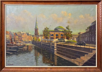 Oil on Canvas by K. Lindved