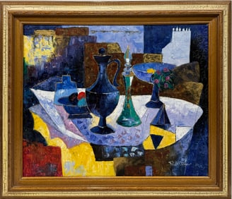 Oil on Canvas Still Life by Ruth Wilcox