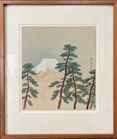 Woodblock Print of Mt. Fuji