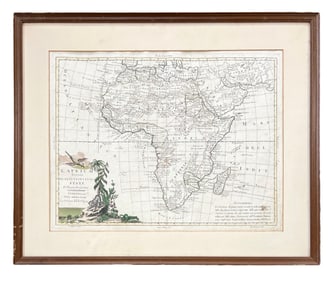 Zatta (Antonio), L'Africa divisa ne'suoi principali Stati di Nuova Projezione