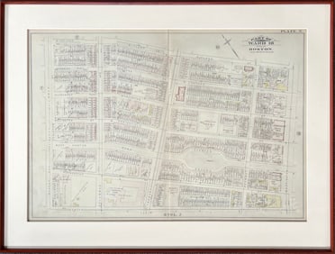 Boston, Massachusetts 1883 Plate N