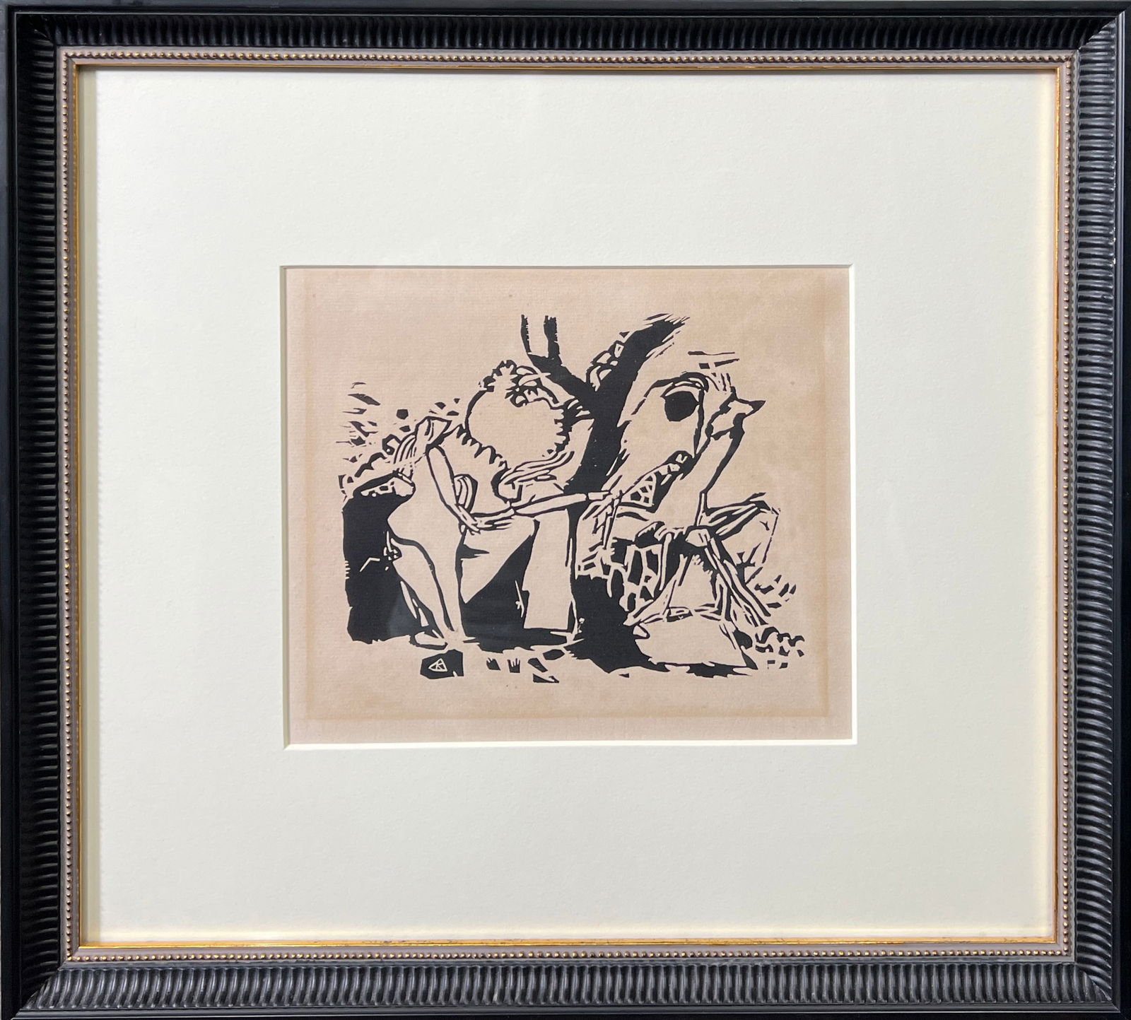 Woodcut 'Improvisation 4' by Wassily Kandinsky (1 of 3)