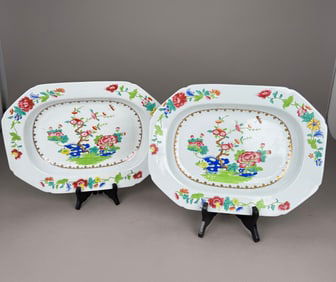 Pair of Spode Stone China Platters