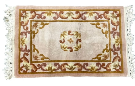 Chinese Hand-Knotted Oriental Rug