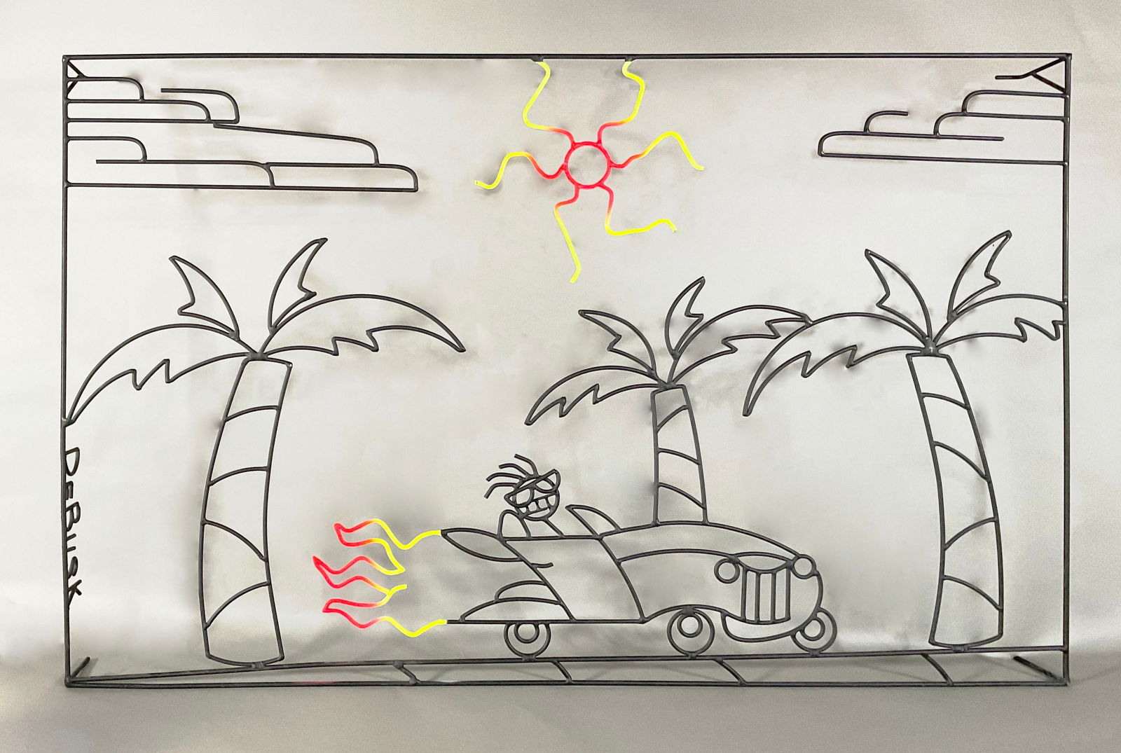 Contemporary Wire Sculpture by Barrett DeBusk (1 of 2)