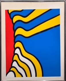 Artist's Proof Serigraph by Nicholas Krushenick, 1965