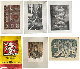 Group of Art on Paper