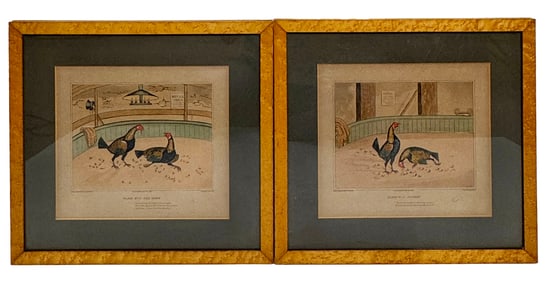 Pair of C.R. Stock Engravings