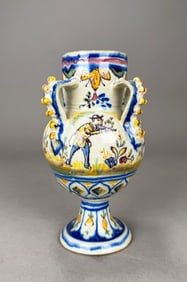 19th Century Tin-Glazed Earthenware Jar