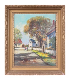 Oil on Canvas by C Hjalmar Cappy Amundsen