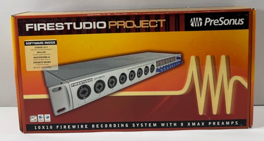 PreSonus FireStudio Project 10x10 Recording System