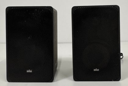 Pair of Braun AG Speakers