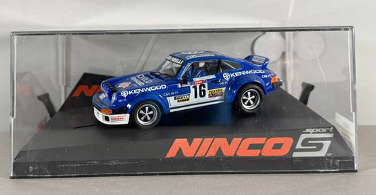 Ninco Porsche 911 SC Rally Kenwood #16 1/32 Slot Car