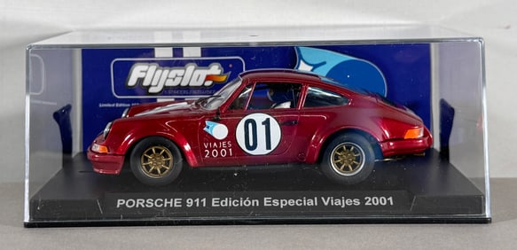 Flyslot Porsche 911 Edicion Especial Viajes 2001 #01 1/32 Slot Car