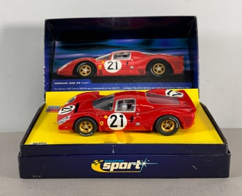 Scalextric Ferrari 330 P4 Le Mans 1967 Scarfiotti-Parkes #21 1/32 Slot Car