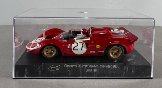 Chaparral 2E-2nd Can-Am Riverside 1966 Jim Hall #27 1/32 Slot Car