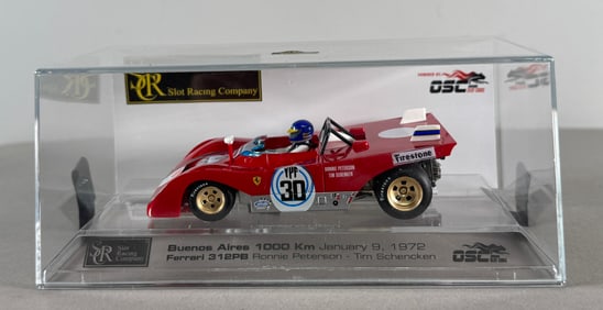 Slot Racing Company Ferrari 312PB B.Aires 1972 R.Peterson-T.Schencken #30 1/32 Slot Car