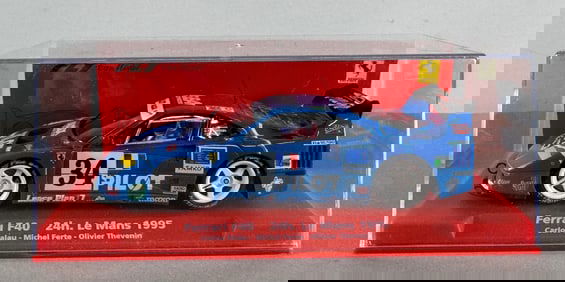 Fly Car Model Ferrari F40 Le Mans 1995 Palau-Ferte-Thevenin #34 Pilot 1/32 Slot Car