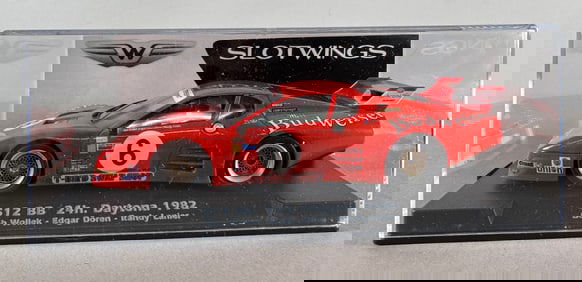 Slotwings 512 BB Daytona 1982 Wollek-Doren-Lanier #6 Miss Budweiser 1/32 Slot Car