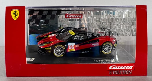 Carrera Evolution Ferrari 458 GT2 #56 1/32 Slot Car