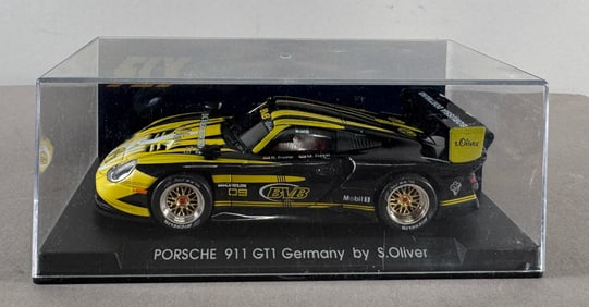 Fly Car Model Porsche 911 GT1 Evo Borussia Germany by S.Oliver BVB 09 1/32 Slot Car