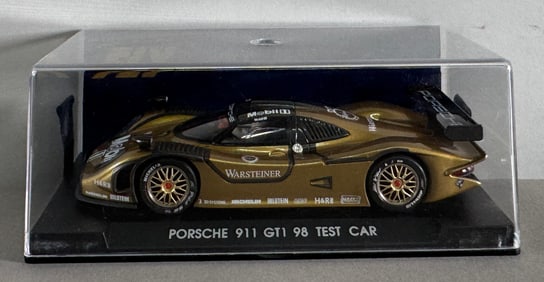 Fly Car Model Porsche 911 GT1 98 Test Car Mobil 1 - Warsteiner 1/32 Slot Car