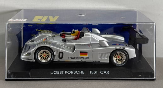 Fly Car Model Joest Porsche Plata Test Car #0 Mobil1 1/32 Slot Car