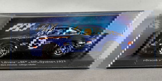 Fly Car Model Porsche 911 Carrera RSR 24h Daytona 1973 Donohue-Follmer #6 Sunoco 1/32 Slot Car