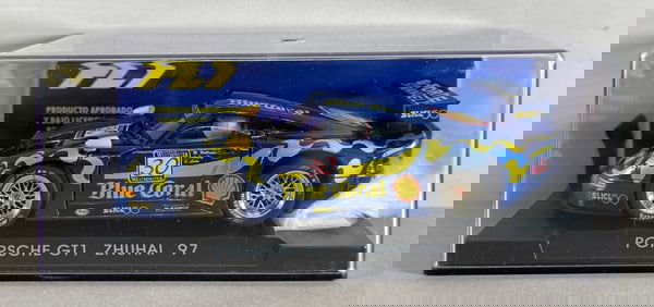 Fly Porsche GT1 Zhuhai 97 Azul #30 Blue Coral 1/32 Slot Car